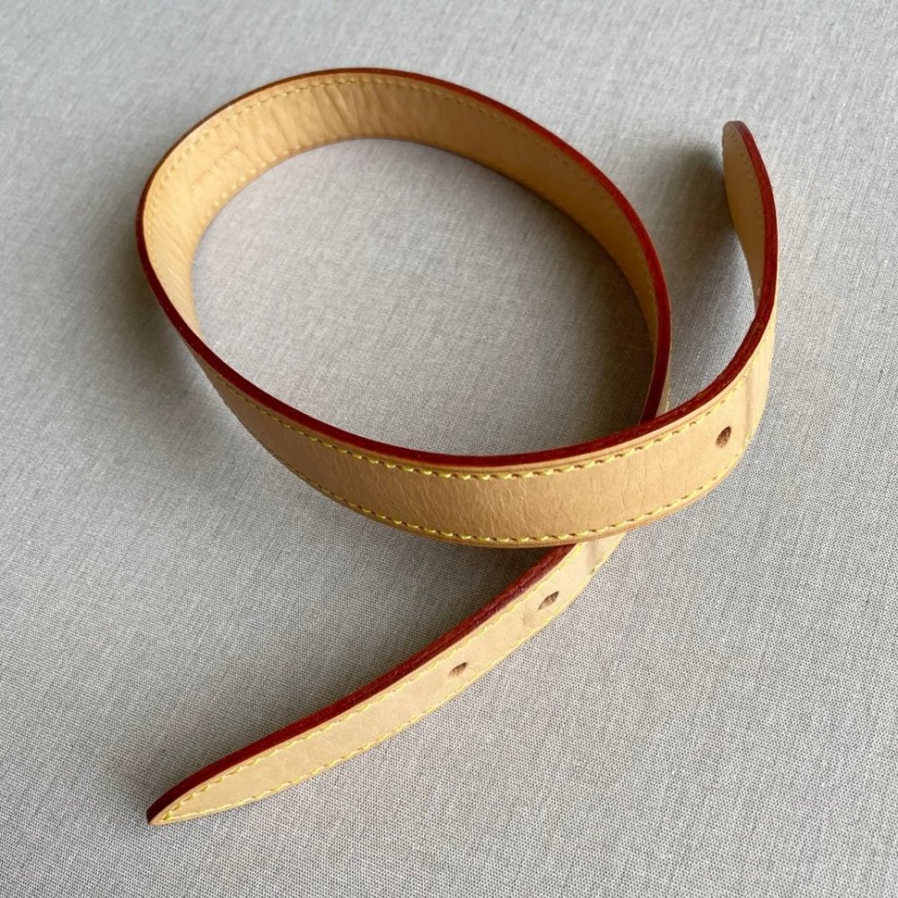 Louis Vuitton Strap Extender Vachetta Leather for shoulder cross body bag